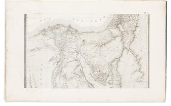 (EGYPT.) Pierre Jacotin; and the French Dépôt de la Guerre. Carte Topographique de l' Egypte